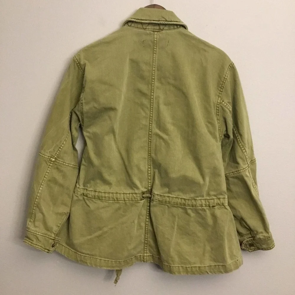Free People Seize The Day Military Oversized Jacket Size XS